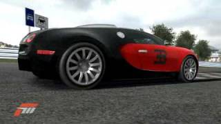 Veyron 420 kmh crash FORZA 3 [upl. by Annawak]