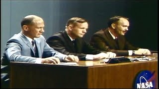 Apollo 11 Post Flight Press Conference 1969 [upl. by Sidoeht]