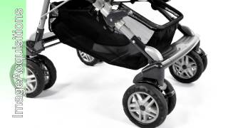 Peg Perego VENEZIA Stroller Dark Gray quotToffeequot v1 ImageAcquisitionscom [upl. by Elodie]