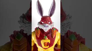 Wabbit Season  DC Multiverse Captain Carrot Both Versions McFarlane Toys Shart Short Figure Review [upl. by Michell]