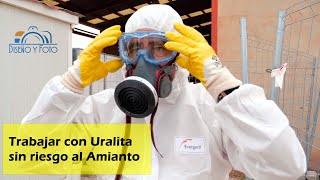 Desmontaje de techo de Uralita con Amianto [upl. by Anner521]