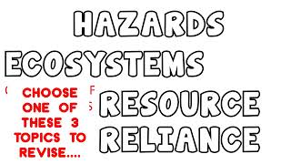 OPTION ECOSYSTEMS OCR B GCSE Geography [upl. by Rana]