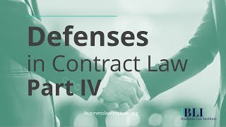 Defenses in Contract Law • Part IV Undue Influence and Duress [upl. by Ruel]