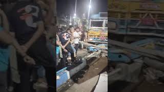 Road mishap at Belgachia flyover [upl. by Zailer372]