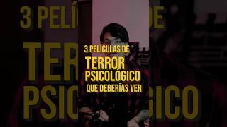 El MIEDO está en tu MENTE películas de terror psicológico que debes ver [upl. by Imorej25]