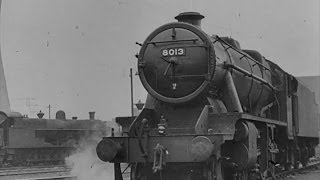 Trains Building A Steam Locomotive  1941  CharlieDeanArchives  British Council Archival Footage [upl. by Hildagarde]