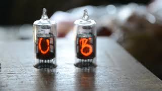 Nixieuhr Bausatz  Nixie Clock Kit [upl. by Joyann885]