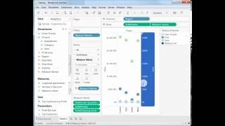 How to Create a Combination Chart That Shows More than Two Measures in Tableau [upl. by Dlorej]