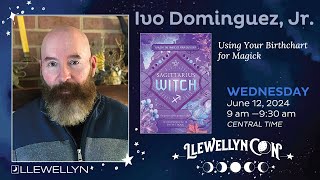 Ivo Dominguez Jr Presenting at LlewellynCon2024 Using Your Birthchart for Magick [upl. by Alyacim]