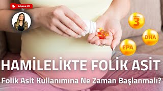 Hamilelikte FOLİK ASİT [upl. by Rohclem]