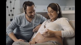 AngelSounds Fetal Doppler  Hören Sie die Herztöne des ungeborenen Babys [upl. by Akirdnwahs]