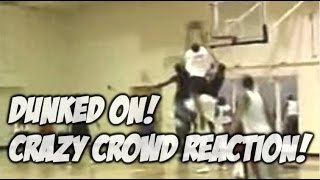 INSANE Poster Dunk and Crazy Crowd Reaction DunkCam [upl. by Llerret339]