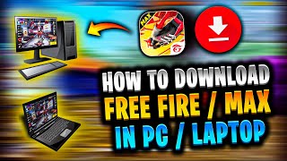 How to download free fire in pc  How to download free fire in laptop  Install free fire in pc [upl. by Elianore461]