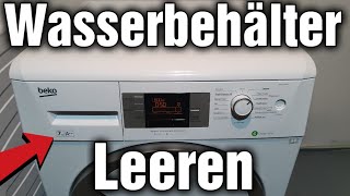 Wasserbehälter Leeren wir ständig angezeigt Beko DPU7305 XE [upl. by Ailemac]