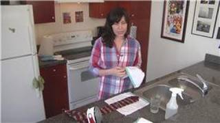 Household Cleaning Tips  How to Clean Water Stains Off Fabric [upl. by Allebram]