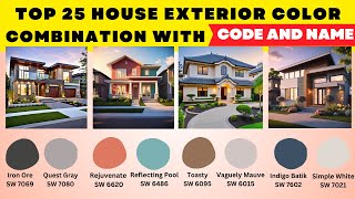 Best Sherwin Williams Exterior Paint Colors 2024Exterior House Painting Color Ideas Sherwin William [upl. by Korney]