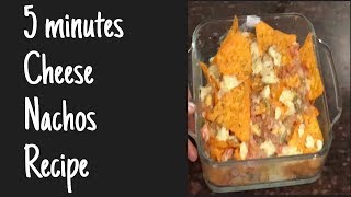 Cheese nachos recipe in less than 5 minutes [upl. by Tsan720]