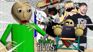 RALDIS CRACKHOUSE  Baldis Basics MOD [upl. by Ornie]