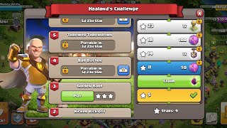 How To Beat Golden Boot Challenge Clash of clans [upl. by Devinna]