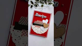 DIY  VALENTINE’S DAY CARD IDEA handmadecards cardmaking valentinesday greetingcard boyfriend [upl. by Risan]