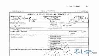 Learn How to Fill the DD214 Form Certificate of Release of Discharge from Active Duty [upl. by Farkas]