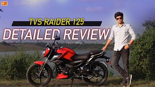 TVS Raider 125 Detailed Review  SR Motoworld [upl. by Lynnelle]