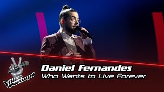 Daniel Fernandes  quotWho Wants to Live Foreverquot  Final  The Voice Portugal [upl. by Ailicec]