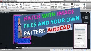 How to use superhatch Command in autocad  SUPERHATCH  How to Apply Texture Image to 2D Object [upl. by Aielam]