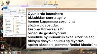 Oyun açılmıyor  Launcher açılmıyor  Oyun açılıp hemen kapanıyor  Launcher açılıp kapanıyor [upl. by Initsed]