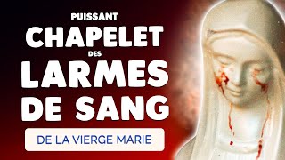 🙏 Le Très Puissant Chapelet des LARMES de SANG de la Vierge Marie [upl. by Llenhoj]