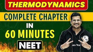 THERMODYNAMICS in 60 minutes  Complete Chapter for NEET [upl. by Bourne]