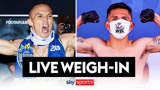 WEIGHIN  Josh Warrington vs Mauricio Lara [upl. by Sergio]