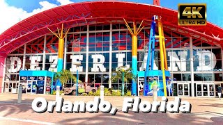 Dezerland Park  Orlando Florida  Walkthrough [upl. by Doowrehs]