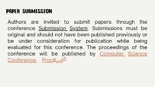 Call for Research Papers  NATL 2024 [upl. by Mureil759]