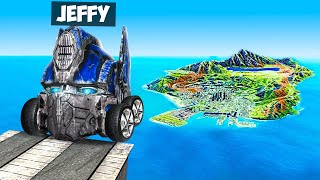 Jeffy Jumps TRANSFORMER Cars Across ENTIRE MAP in GTA 5 [upl. by Ahsiatal998]