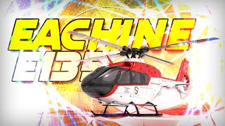 Eachine E135 24G6CH Direct Drive EC135 Scale RC Helicopter [upl. by Sakiv332]