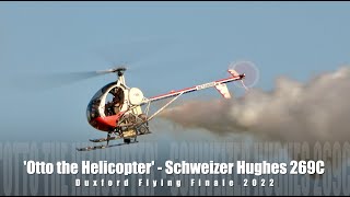 Otto the Helicopter  Schweizer Hughes 269300C  Duxford Flying Finale 2022 4K [upl. by Sanoj205]