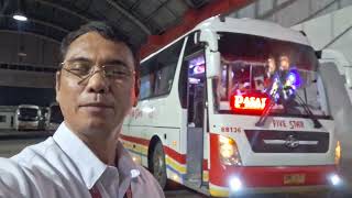 ALAMINOS TERMINAL BUS 88136 BOUND TO CUBAO PASAY TERMINAL 1040PM DEPARTURE TIME [upl. by Eidna]