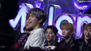 171202 MMA BTSJINampKangDaniel cued by MC [upl. by Leasim115]