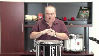 Replacing Drum Heads Part 2 Tuning Your Snare Drum [upl. by Ellirehs]