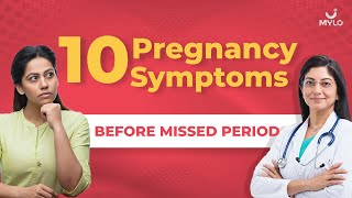 Pregnancy Symptoms Before Missed Period  Symptoms Of Pregnancy Before Missed Period  Mylo Family [upl. by Divad]