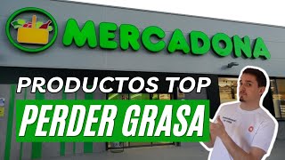 25 ALIMENTOS de MERCADONA para BAJAR de PESO💚📉  Compra saludable perder grasa🔥 [upl. by Zack]