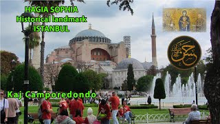 Hagia Sophia historical landmark in Istanbul [upl. by Tomas]