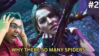 Jills CRAZY Fight Against Spider Monsters in Resident Evil 3 PART 2 [upl. by Milstone]