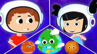 pianeti canzone  canzoni per bambini  impara i nomi dei pianeti Planets Song  Songs For Kids [upl. by Donny]