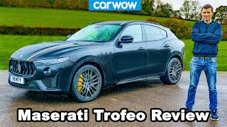 Maserati Levante Trofeo 2021 review  youll be amazed how quick it is to 60mph [upl. by Hogen]