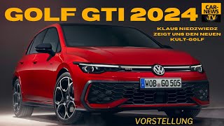 Golf GTI  2024  Rennfahrer Klaus Niedzwiedz zeigt den neuen KultGolf [upl. by Enived]