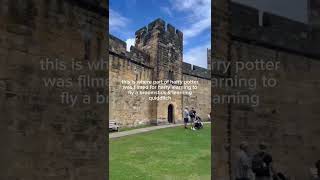 ⚡ HARRY POTTER Magic at ALNWICK Castle Exploring Film Locations shorts [upl. by Ttirrej]