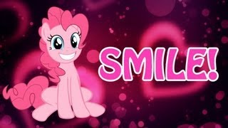 Pinkie Pie Smile lyrics Chipmunk version [upl. by Aihsinat]