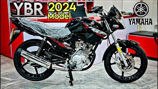 New Yamaha YBR 125 Black 2024 Model  Complete Review amp Latest Price [upl. by Iman264]